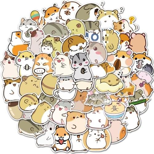 BH1095 Blinghero Cartoon Stickers 50 Pcs/set Cute Stickers Laptop Car Skateboard Stickers Decals Stationery Stickers