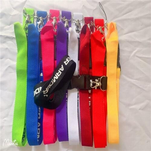Wholesale all kinds of mobile phone lanyards, keychain straps, neck straps, camera straps, USB straps. Suitable for Under Armour