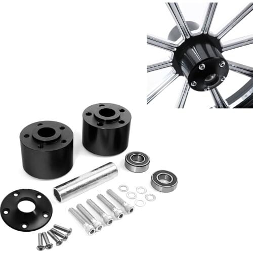 Motorcycle Aluminum Dual Disc Front Wheel Hub For Harley Touring Non ABS 08-20 Models