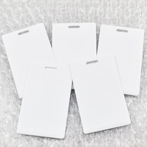 125KHz RFID T5577 EM4305 Rewritable Thick Card For Access Control System