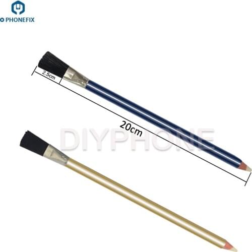 PHONEFIX 20cm Double Use Rust Remover Pen Mars Rasor Pencil-shaped Derust Eraser for Phone Computer Cleaning Rust Stains Brush