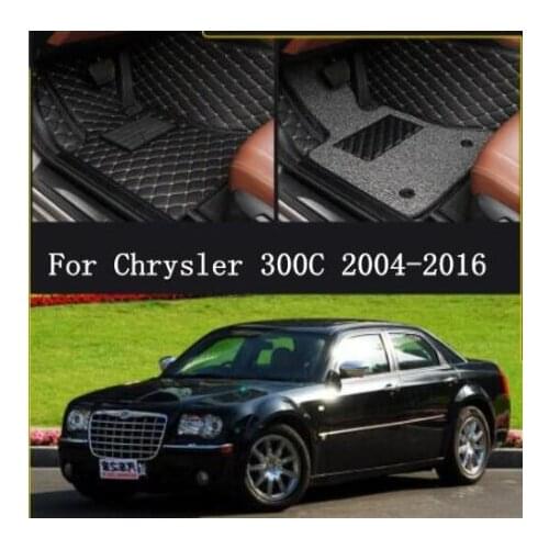 High Qualit Luxury Foot Carpets Step Mats Floor Mats Fits For Chrysler 300C 2004 2015 2016