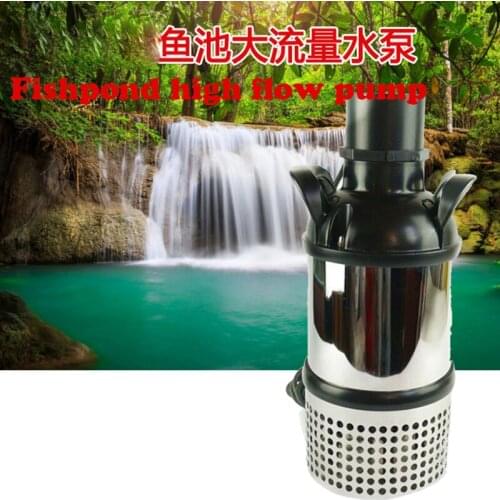 KF-16000 Stainless Steel High flow Fish Pond Water Pump Submersible pumps