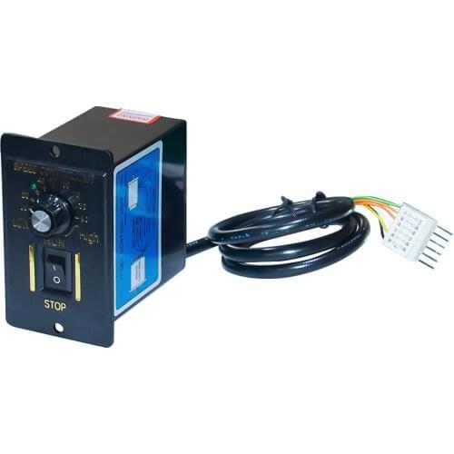 Electric Motor Speed Controller AC 6W-180W 110/220V Motor Speed Pinpoint Regulator Controller Forward & Backward Motor Governor