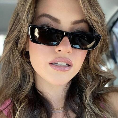 ZXWLYXGX Brand Small Sunglasses Women Fashion Oval Sun Glasses Men Vintage Black Eyewear Ladies Traveling Style UV400 Goggles