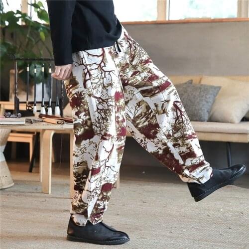 Traditional Chinese Clothing For Men Streetwear Harem Pants Workout Bottom Kungfu Pants Plus Size Men Online Chinese Store 10903
