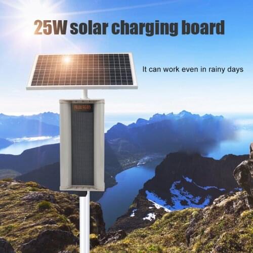 Outdoor Solar IPX5 Waterproof Microwave Sensor Reminder Safety Warning Reminder Motion Sensor Detector Speaker