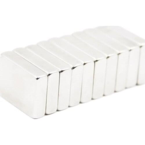 5pcs F40x30x4mm Super Powerful Strong Rare Earth Block NdFeB Magnet Neodymium N35 Magnets F40*30*4mm Free Shipping