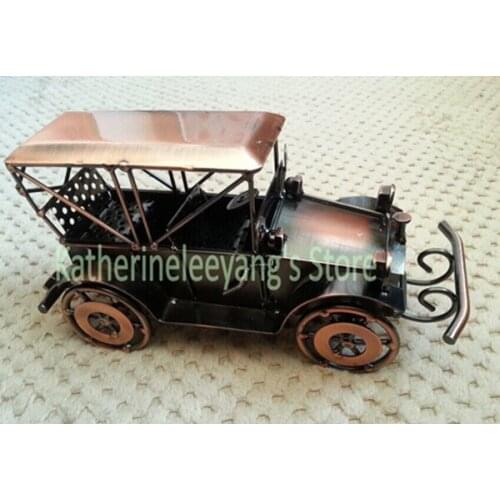 Antique classic cars model metal craft handmade car model fashion home decoration business gift