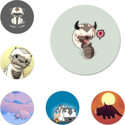 Appa Yip Yip Avatar Icons Pins Badge Decoration Brooches Metal Badges For Backpack Decoration 58mm