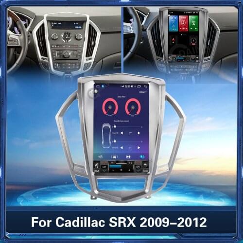 Android 10.0 Car Radio GPS Navigation For Cadillac SRX 2009 2010 2011 2012 Car Multimedia DVD Player Vertical Screen 12.1 inch