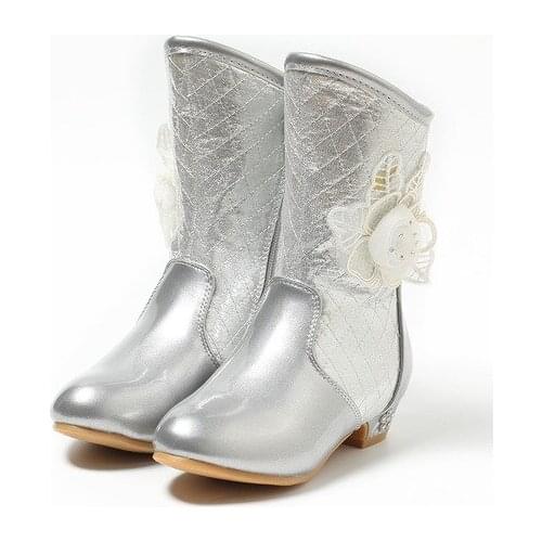 Kids Shoes kids winter boots for girls leather snow boots laarzen meisjes kinder laarze chaussures fille hiver martin boots warm