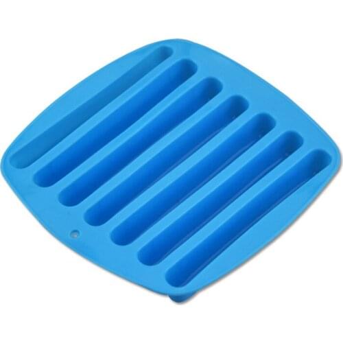 DIY 7 Fingers Of Silicone Cake Mold Strip Bread Mould Cake Tools D725