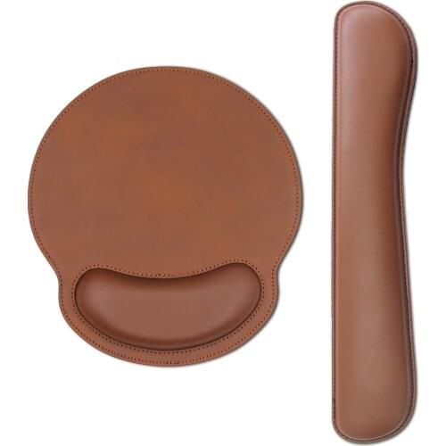 Mouse Pad with Wrist Rest Ergonomic Mouse Pad with Hand Wrist Mouse Pad Non-Slip Rubber Base Wrist Rest Pad