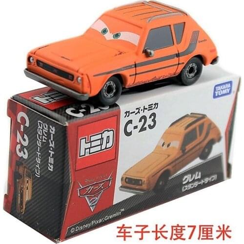 TOMY Domeka Racing Story Alloy Car Model Ivan Gram McQueen Uncle Container Truck Puzzle Boy Toy Model