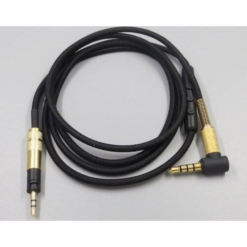 New 3.5mm to 2.5mm Earphone Replacement Audio Upgrade Silver-Plated Cable With MIC For HD598 HD595 HD558 HD518 Headphone