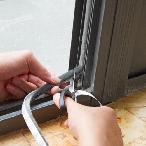 3M Self-sticking Door Window Sealing Strip Window Glass Strip Door Bottom Door Seam Sound Insulation Strip Door Windproof Top