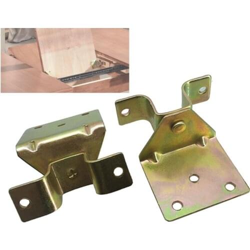 1pcs Folding dining table hinge mechanism 360 degree flip board support Bracket Connector furniture Corner Stand hardware