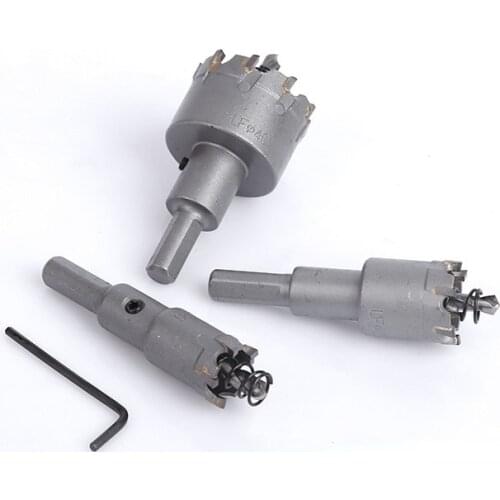 Lengthened Alloy Stainless Steel Hole Opener Iron Plate Aluminum Alloy Hole Punch Stainless Steel Special Drill