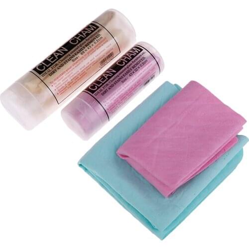 1PC Natural Shammy Chamois Leather Car House Cleaning Towels Drying Washing Cloth