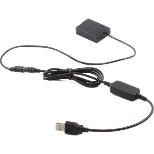 10Sets Dummy Battery DMW-BLD10 DMW DCC9 Power Supply Connector Plus DC USB Cable for Panasonic DMC GX1 GF2 G3 G3K G3R