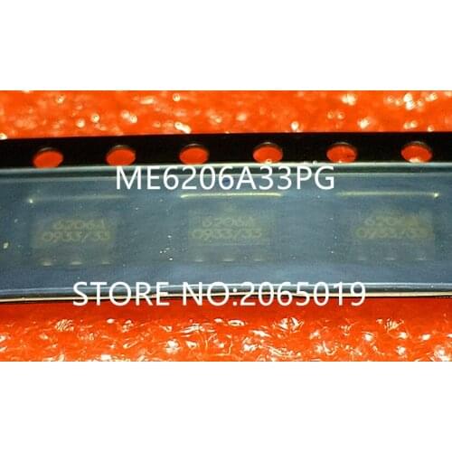 50PCS ME6206A33PG ME6206A33 ME6206A 6206A33 6206A XC6206P332PR XC6206P332 XC6206P 62O6A SOT89