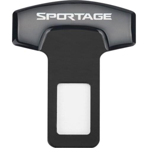 For KIA Sportage 2016 2017 2018 Accessories Safety Belt Buckles Real Trucks Car Safty Belt Alarm Canceler Stopper 1pcs