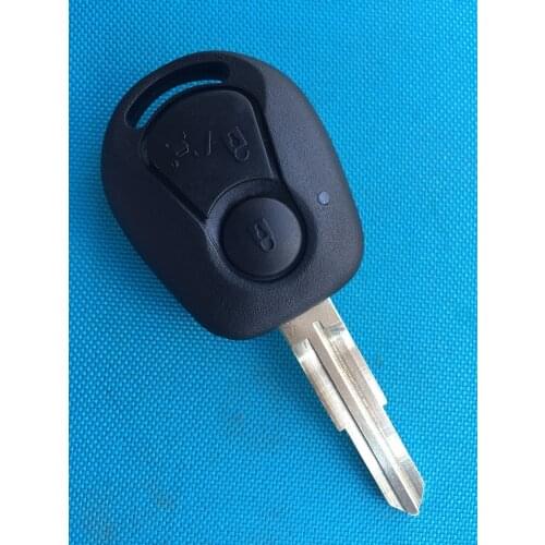 For Ssangyong Actyon Kyron Rexton 3 Buttons Remote Key Fob Case Shell New Uncut Blade No Logo Blank Auto Parts Car Accessories