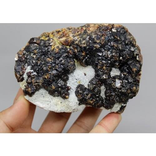 BIG! 649g Natural rare sphalerite mineral specimens stones and crystals quartz crystals healing crystal from china