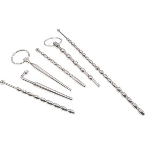 Exotic Accessories Adult Products Electro Shock Penis Plug Catheters Sounds Urethral Dilators Masturbator Metal Sex Toys for Men