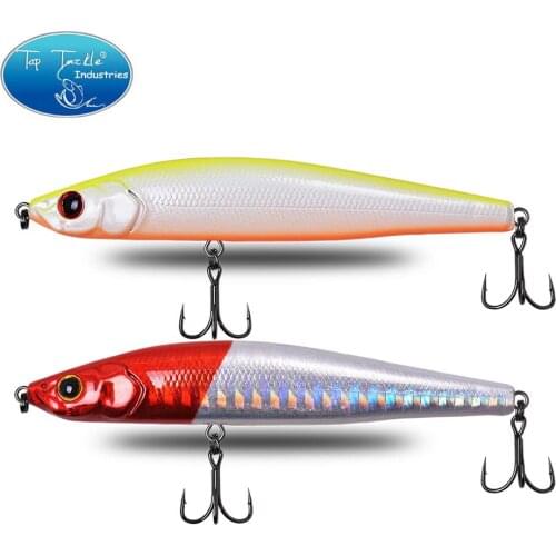 85mm 15.5g Artifical Minnow CF Lure Jerk Bait High Quality Luminous Blade Sinking Pencil Jerkbait Fishing Lure