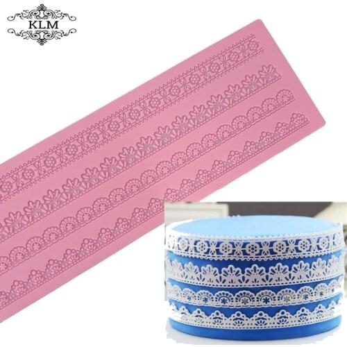 Cake Decoration Lace Mold Silicone Baking Tools in Kitchen
