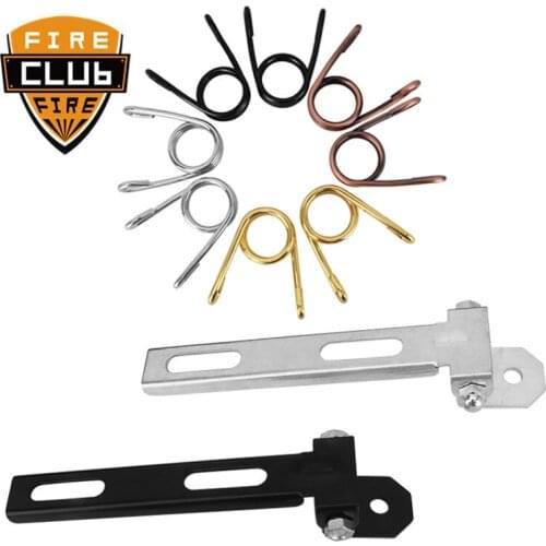 Motorcycle Solo Seat waterproof Driver Seat Springs Bracket Sitting Cushion Mounting Kit For Harley Bobber Chopper Custom Moto