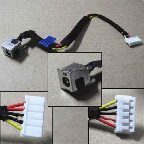 New Laptop DC Power Jack Cable For HP G7000 COMPAQ A900 C700 DC301002X00 90W Charging With Cable Harness