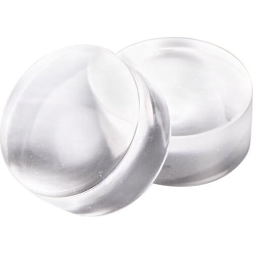 Clear BEAUTYBIGBANG 2.8cm/3.8cm Jelly Silicone Nail Stamper Head Manicure ail Art Stamper Nail Stamp Tools