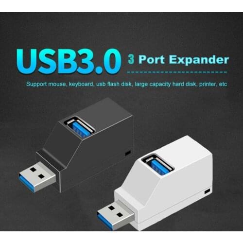 Suitable For PC Notebook Computer Splitter Cable 3 Interface USB 2.0 USB 3.0 Output Port In-line USB HUB Diffusion Hub Splitter