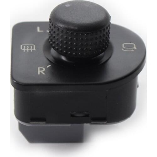 Car Side Electric Mirror Switch Knob Replacement for VW Passat Bora Bettle Jetta MK4 Golf 1998-2006 1J1959565E 1J1959565F