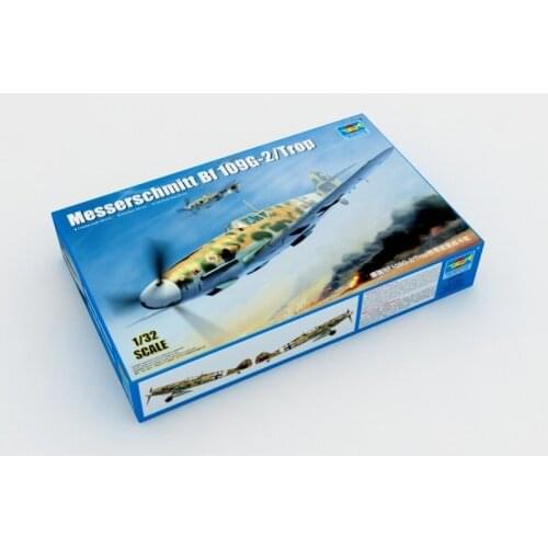 Trumpeter 02295 1/32 Messerschmitt Bf 109G-2/Trop - Scale Model Kit