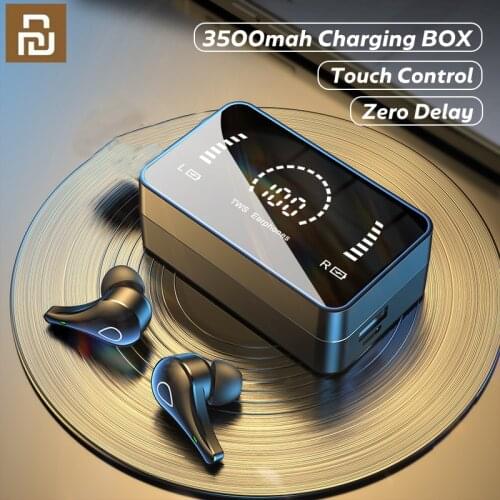 Xaiomi Mijia TWS Wireless Headphones 3500mAh Charging Box 9D Stereo Sport Waterproof Microphone Bluetooth Wireless Earphones
