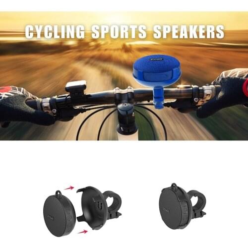 INWA MZ-360 Wireless Bluetooth Bicycle Portable Speaker TF USB IPX7 Waterproof And Drop-proof For Outdoor Music Sound Bike Mount