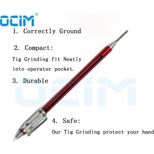 Sharp Grinding Tool For Tig Welding Tungsten Electrode Red And Blue