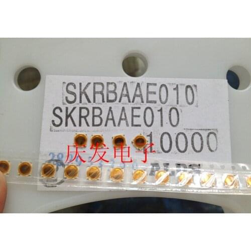 Japan imported ALPS SKRBAAE010 membrane button switch 4.8*4.8*0.55 ultra-thin button
