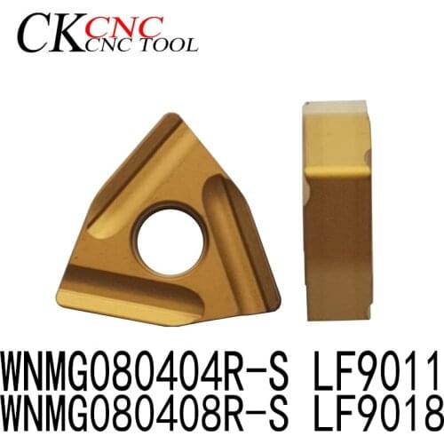 10pcs WNMG080408R-S LF9018 WNMG080408R-S LF9011 CNC Carbide Insert Turning Carbide insert Lathe Cutter Tool High-quality