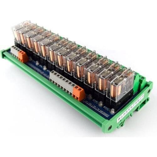 12-way relay module G2R-2 PLC amplifier board relay board relay module 24V12v compatible NPN/PNP