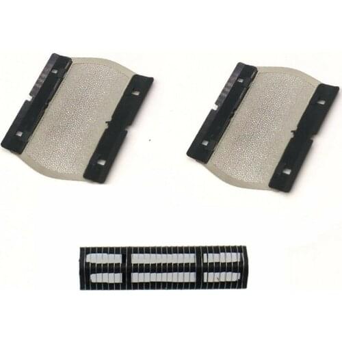 1x Shaver Blade+2 Foil Screen for Braun P70 P80 P90 550 555 575 M30 M60b 5604 5607 5608 5609 Razor Foil Mesh Net