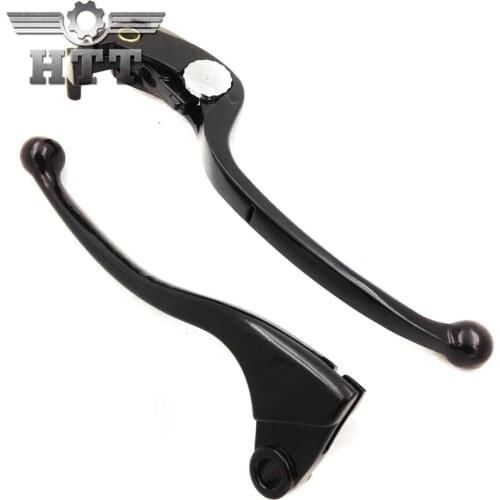 Aftermarket free shipping motorcycle parts Black Brake Clutch Lever For 2007-2012 2009 2010 2011 Kawasaki ZX6R ZX-10R 07-12