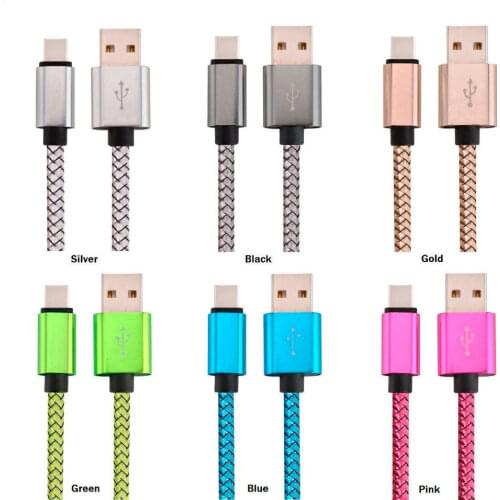 Type C Cable 3m 2m USB Cable Wire USB C For Samsung galaxy S9 S8 A8 2018 A7 A5 A3 2017 A720F A520F OPPO Phone Charger Cable Cord