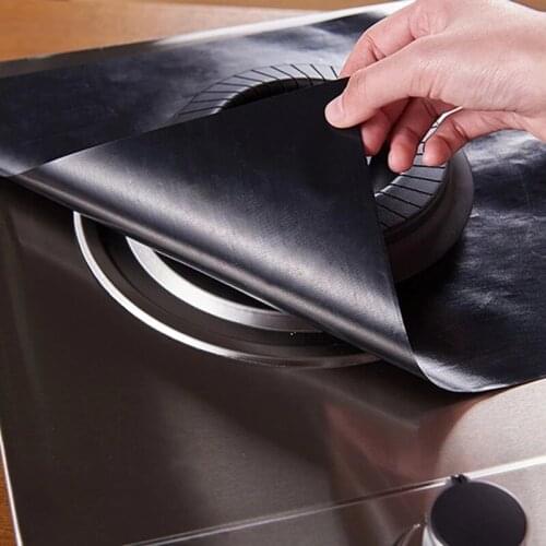 Oil-proof Protection Pad High Temperature Resistant Gas Stove Stove Burner Cover Pad Reusable The Cleaning Pad Not Easy To Stick