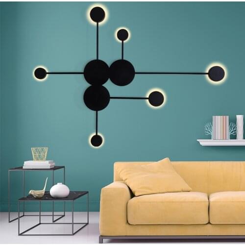 Retro Wall lamp Bedroom Kitchen Living room led luminaire industrial loft vintage decor lampe salon Round Aisle Staircase Lamp