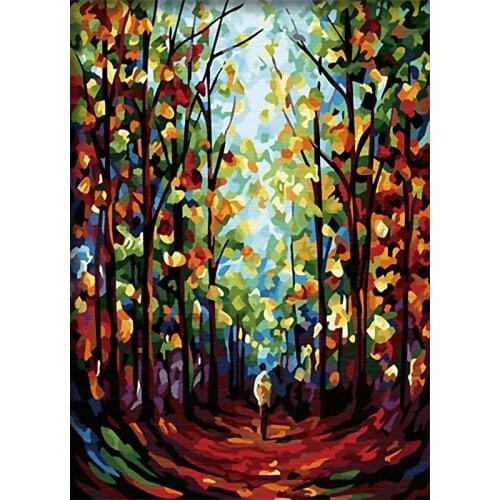 Painting By Numbers Girl painting on number adults Portrait Pictures By Number Paint By Numbers For Adults Home Decor